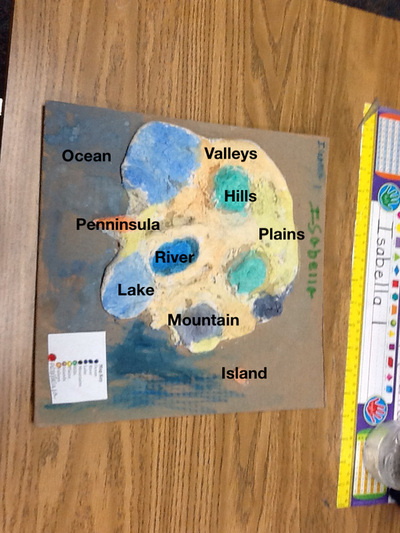Salt Dough Maps - Welcome to Mrs. Larpenteur's Class!